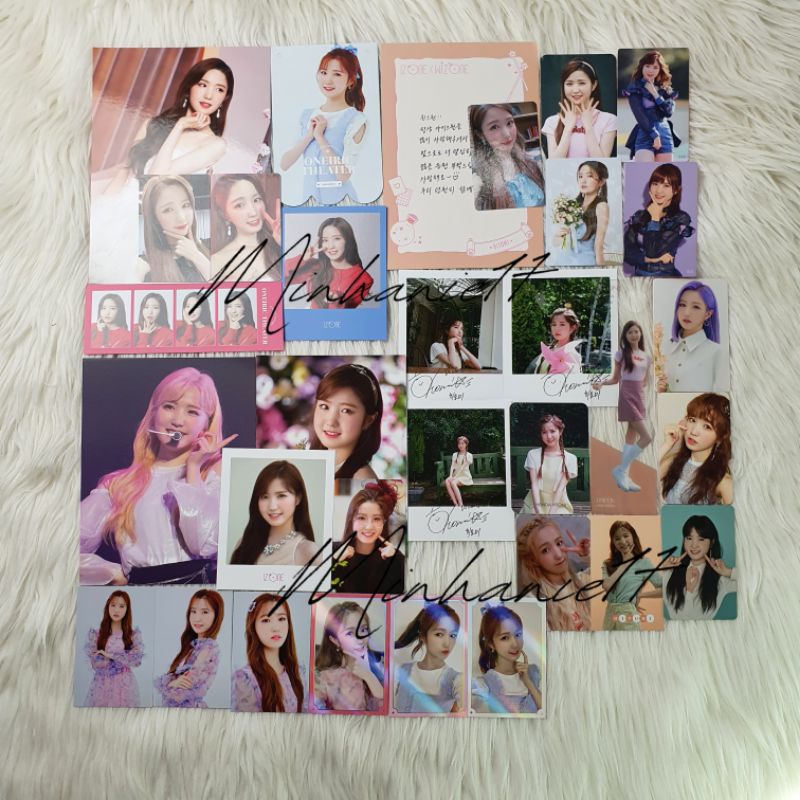 IZONE IZ*ONE HITOMI Photocard mini poster postcard polaroid WIZONE WIZ*ONE ONEIRIC THEATER EYES ON M