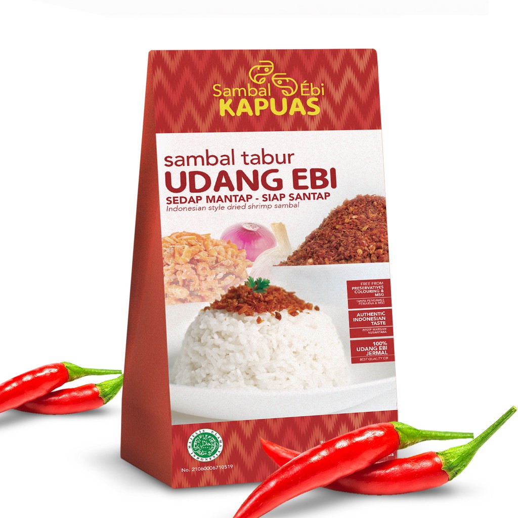 

Sambal Ebi Kapuas Box - EXTRA SPICY