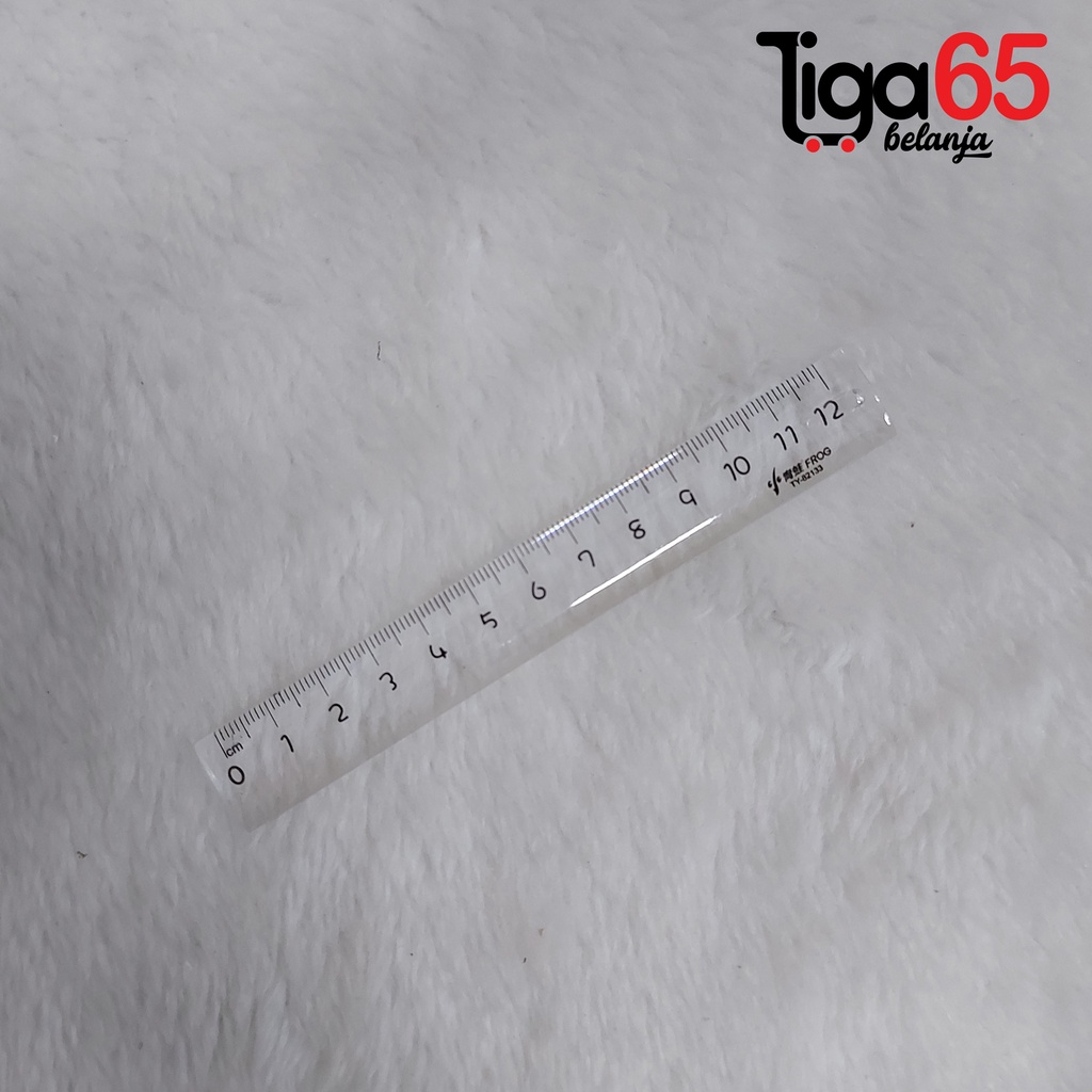 365 Penggaris Plastik #40605 Type TY Penggaris / Penggaris Fancy / Penggaris Plastik 12 cm