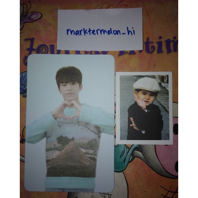 PHOTOCARD JEONGWOO FIRST PRESS + PC BABY YOSHINORI TREASURE