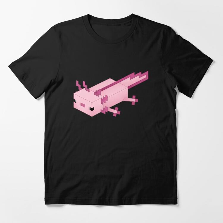 Kaos Custom Original Minecraft Axolotl