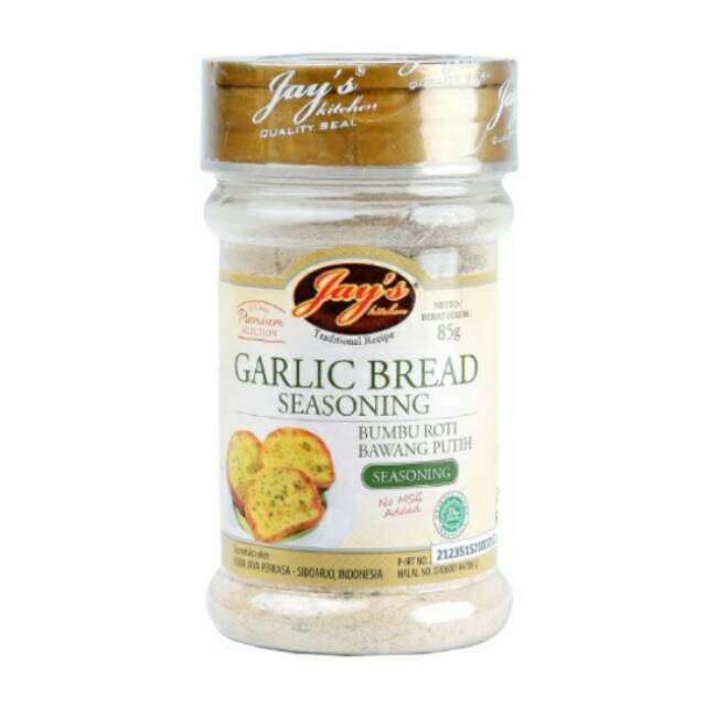 

Jay'S Garlic Bread Seasoning 85Gr / Bumbu Roti Panggang - Hjp061
