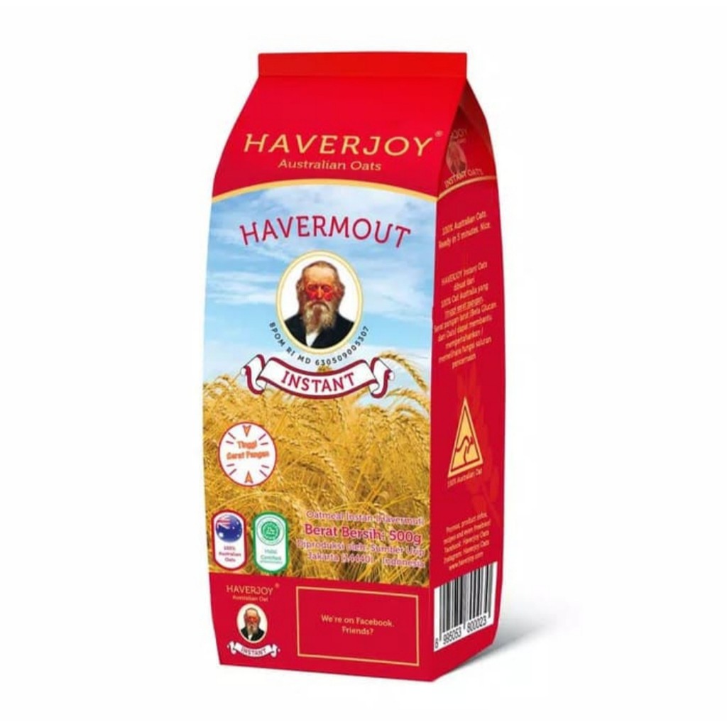 Haverjoy Havermout Instant Oatmeal 500gr