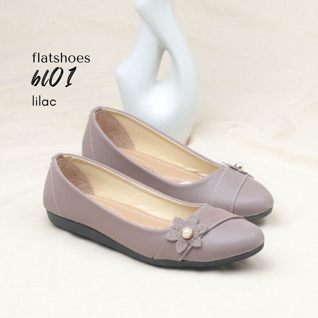 Sandal Anak Flatshoes Anak Perempuan Pita Bunga BL01 (B1C3) Nyaman Sepatu Sandal Anak Perempuan Impo