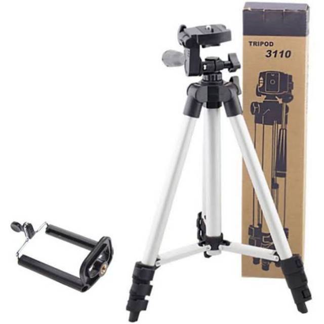 Tripod 3110 Holder U 35cm up to 100cm Universal Semua HP Max 6inch Tripod Murah