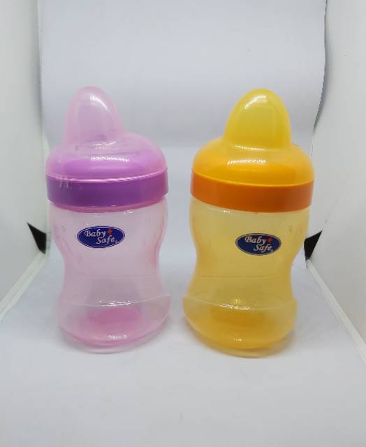 Baby Safe Silicone Spout Cup AP015 / Cangkir Anti Tumpah Silikon Baby Safe