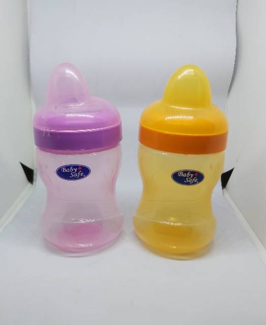 Baby Safe Silicone Spout Cup AP015 / Cangkir Anti Tumpah Silikon Baby Safe