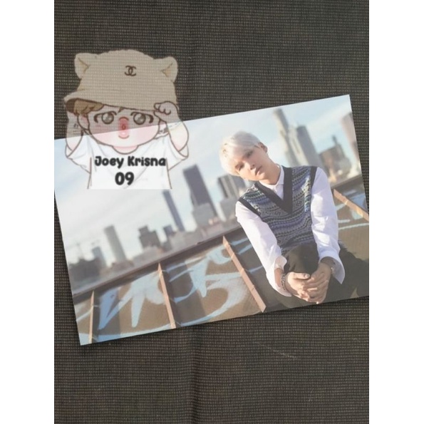 POSTCARD DICON 2018 BTS SUGA