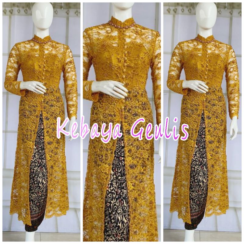 atasan kebaya ibu besan/ibu hajat kebaya mewah kebaya brukat full payet