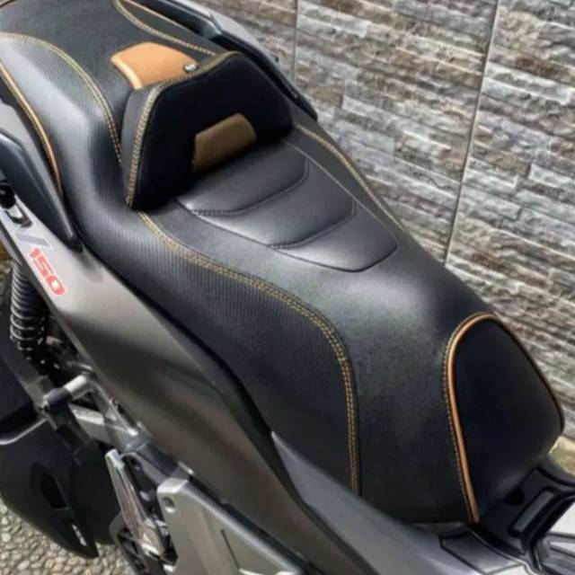 Kulit Jok Custom ADV150.aksesoris motor