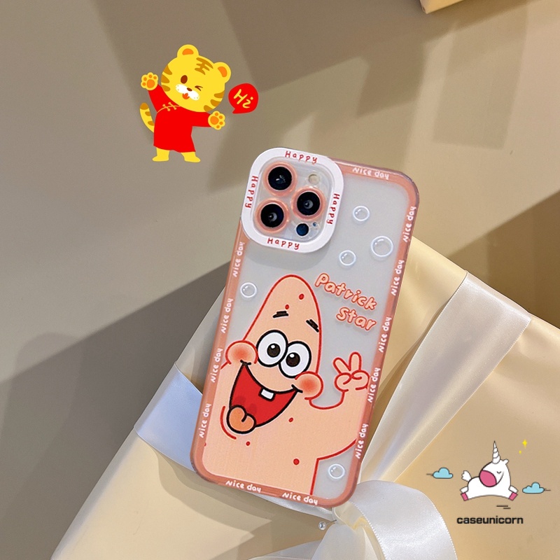 Casing Ponsel Tpu Kartun Patrick Star Lembut Infinix Note 12 G96 12 10 Pro 12 2023 Hot 9 11 10 12 Play Smart 5 4 6 Plus Hot 10 8 9 20 10s 20s 12i 10t 11s 10s NFC Lucu Sarung SpongeBob