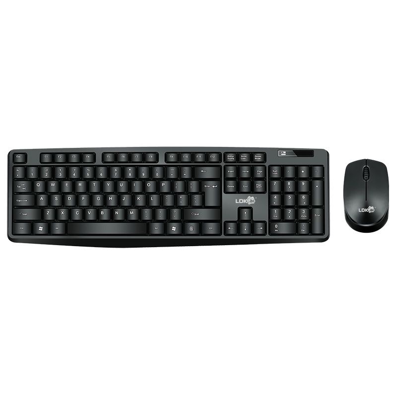 LDKAI Wireless Keyboard Mouse Combo Set Ergonomic 2.4GHz