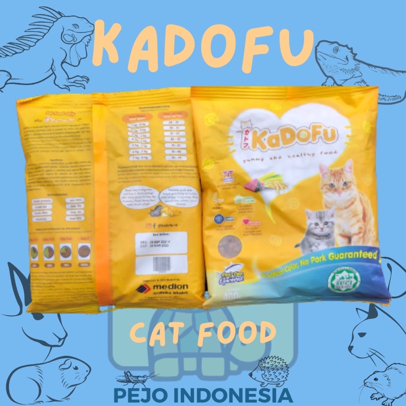 Kadofu Cat Food Makanan Kucing 400gr