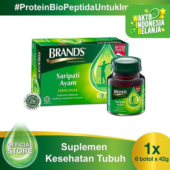 

Brand'S Saripati Ayam Original 42 Gr (Isi 6 Botol)