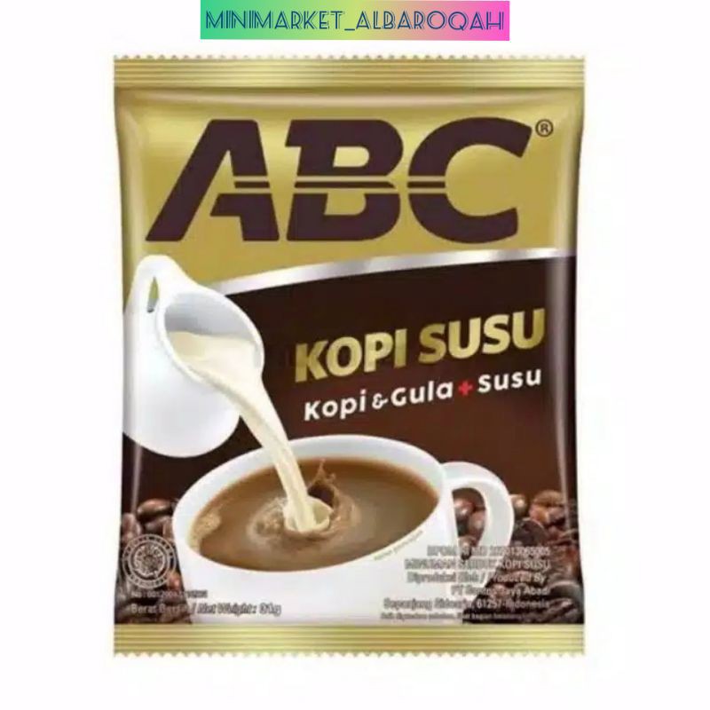 

ABC Kopi Susu / Kopi ABC Susu 31gr Sachet