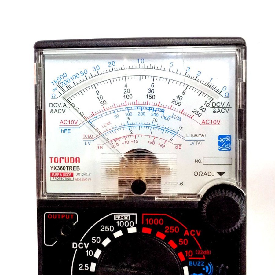 MULTITESTER ANALOG TOFUDA YX-360TR MULTIMETER BESAR PENGUKUR TEGANGAN