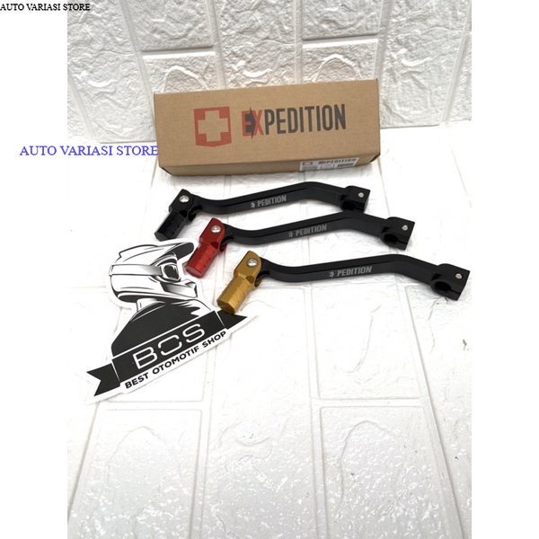 Pedal operan gigi EXPEDITION KLX / DTRACKER 150 cnc model lipat pedal  KLX / DTRACKER 150 EXPEDITION
