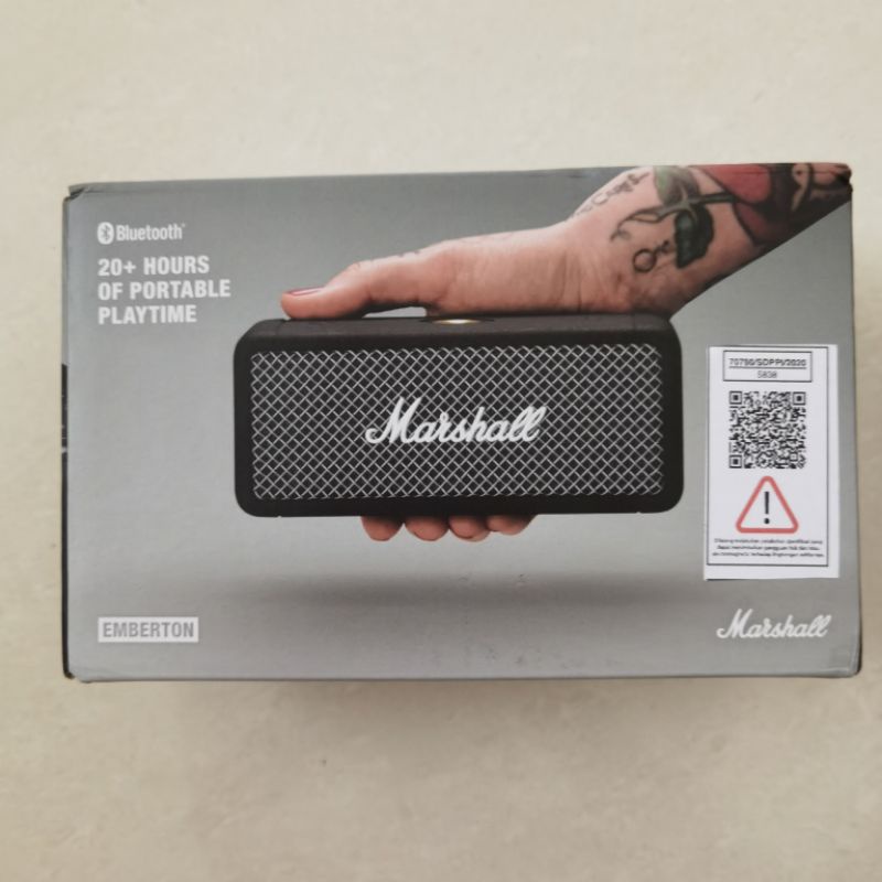 Marshall Emberton Bluetooth Speaker Original Garansi Resmi