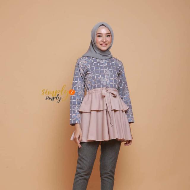 Ruffle Lux Batik Simply2Simply