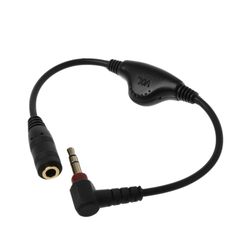 VIVI   3.5mm Jack AUX Male to Female Adapter Extension Cable Audio Stereo Cord with Volume Control Earphone Headphone Wire for Smartphone Tablet Speaker Car AUX