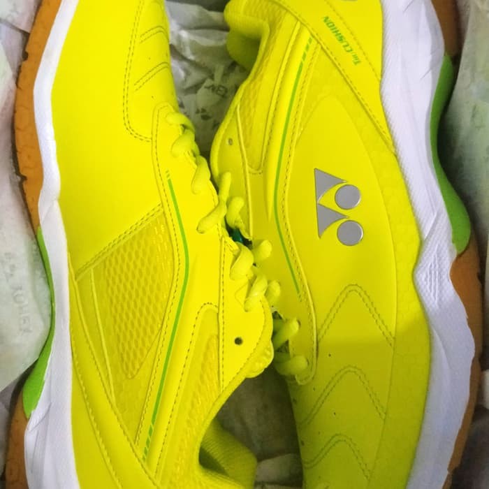 Sepatu Yonex SHB SRCR 65R Yellow Orange Original 100 BNIB Badminton - Kuning 43