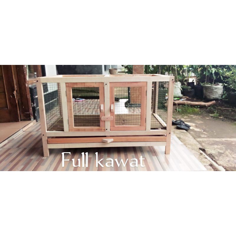 KANDANG KELINCI UKIR DAN POLOS-7