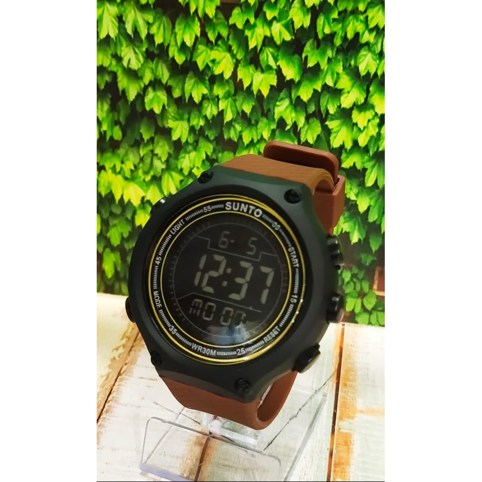 Jam Tangan ☆Sunto☆ Original | Strap Rubber | Water Resist