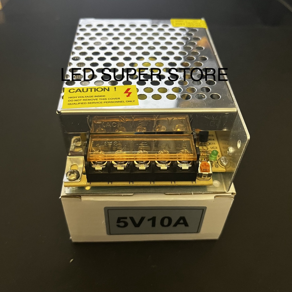 Power Supply DC 5v 10A 50W | Body Kecil