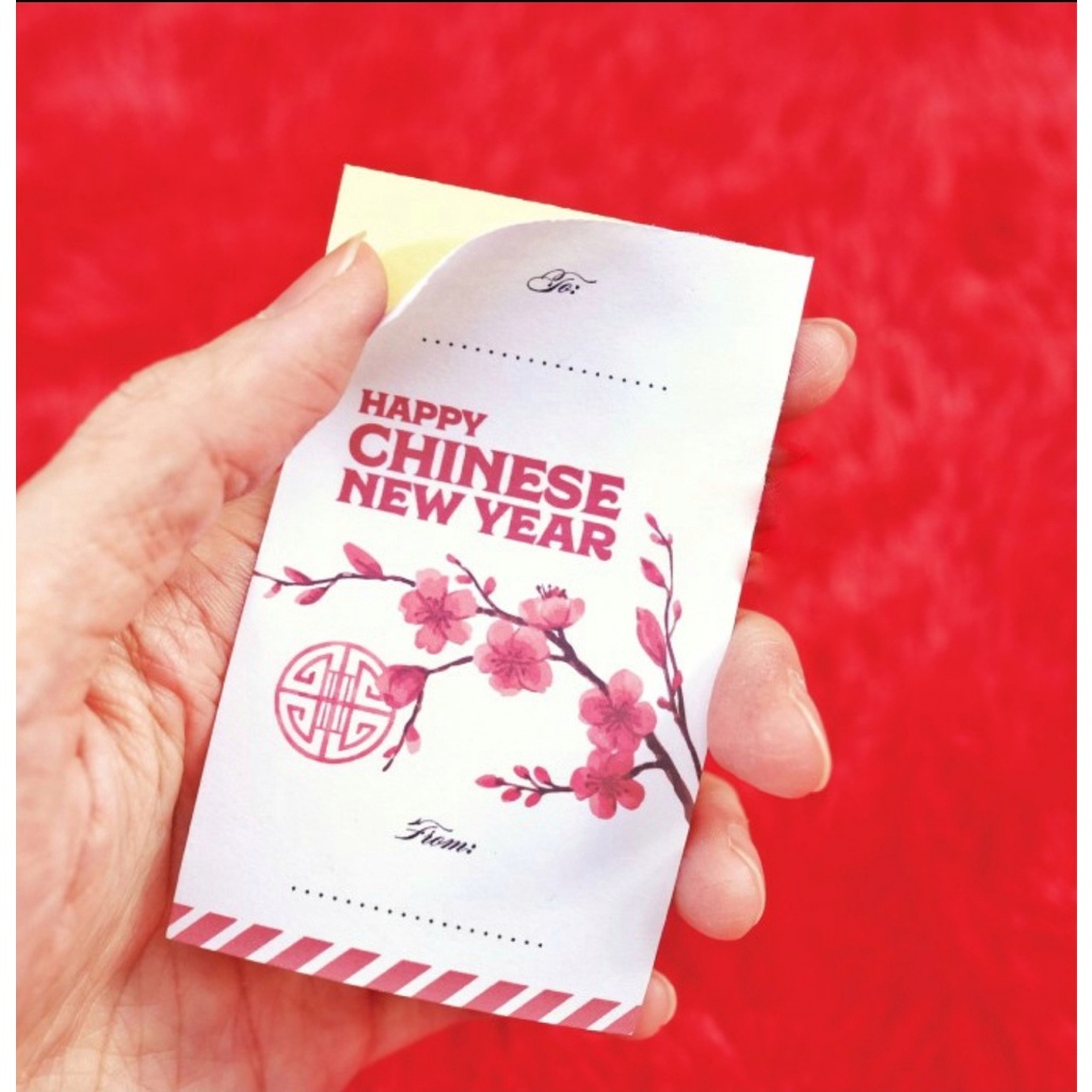 

STIKER LABEL PENGIRIMAN HANGTAG CHINESE NEW YEAR PARCEL HAMPERS IMLEK SINCIA CNY TAG