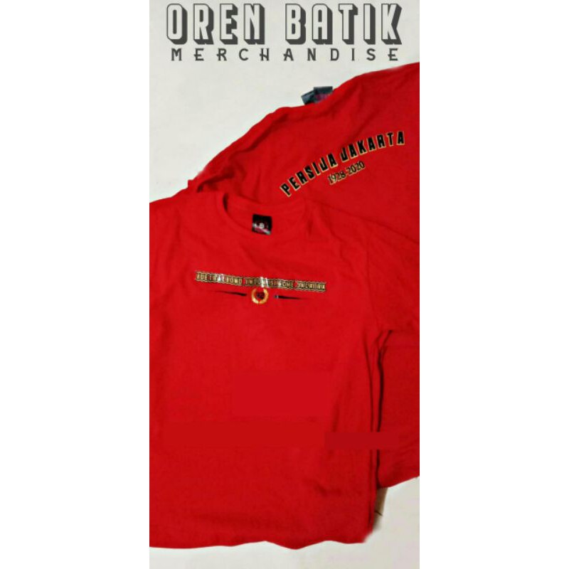 kaos anniversary 92th persija jakarta ~ Tshirt Hut persija terlaris