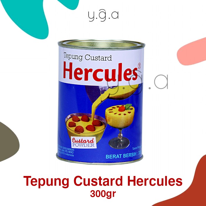

Custard Powder Hercules 300gr / Bubuk / Tepung Custard