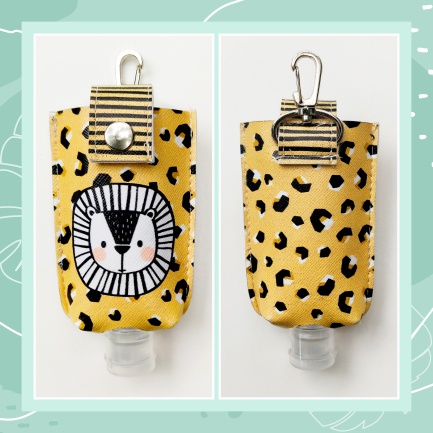 Gantungan Hand Sanitizer Lucu – Hand Sanitizer Holder – CocoSanitizer 18 – CS 18 - SAFARI