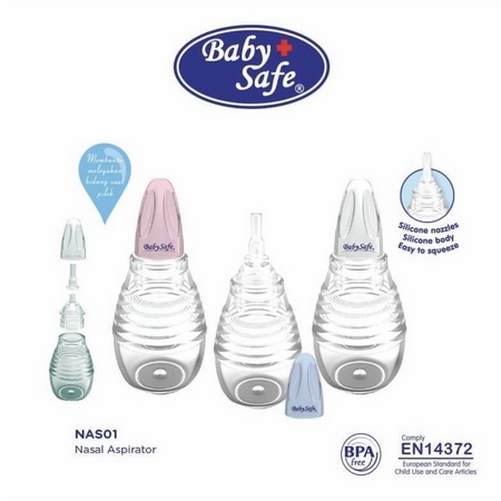 Baby Safe Silicone Nasal Aspirator