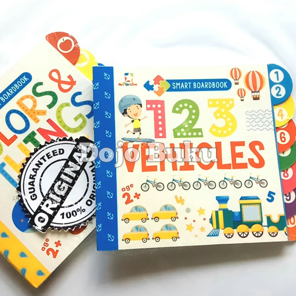 Opredo Smart Boardbook : 123 Vehicles by Tim Oopredoo