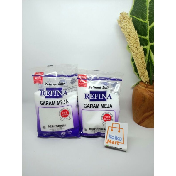

Refina garam meja 250gr