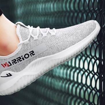 WAADOO Sport Shoes Pria WIND Sepatu Running Olahraga Abu