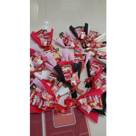 

buket snack mini/buket snack ultah
