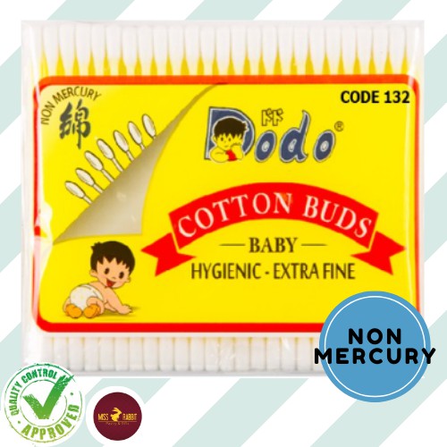 ❤️MISS RABBIT❤️COTTON BUDS KUNING DODO - NON MERCURY/BAYI &amp; ANAK