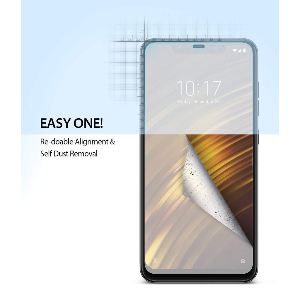 Ringke Dual Easy Full Coverage Screen Protector Xiaomi Pocophone F1