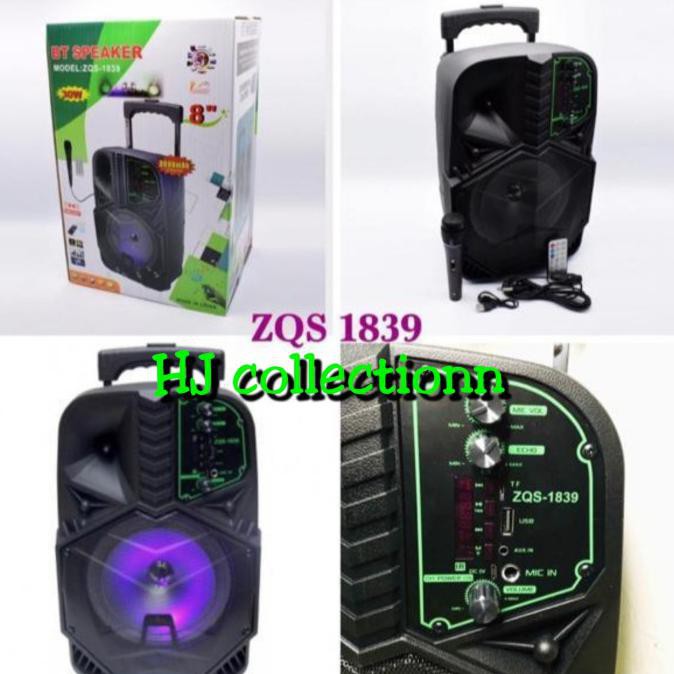 Speaker Koper Bluetooth + Mic Zqs-1839 Portable Speaker Zqs1839 Outlet.Bumiii
