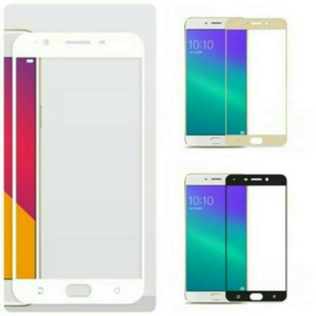 Tempered Glass Warna Oppo A57 - Color A 57