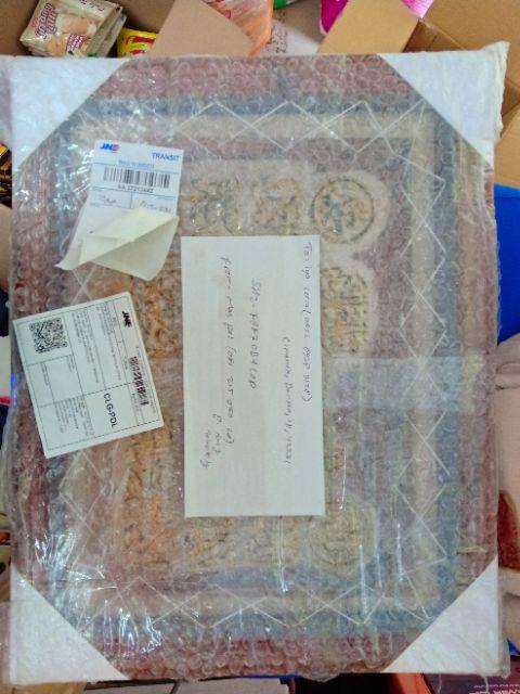 Kaligrafi Satu Paket 3pcs Allah Muhammad Ayat Kursi Jumbo