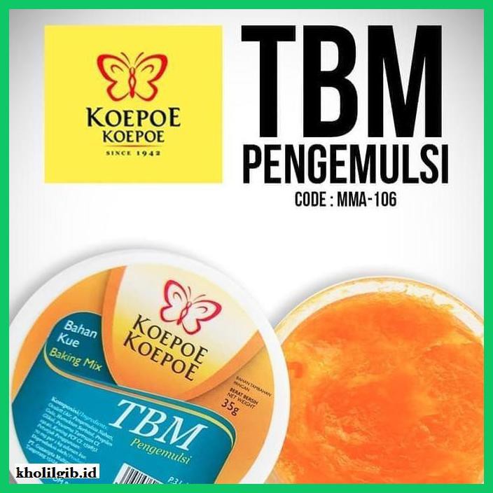

Redwop-Gnikab- Tbm / Pengemulsi / Tbm Pengemulsi / Kopoe Kopoe / Tbm 35G -Hallall.
