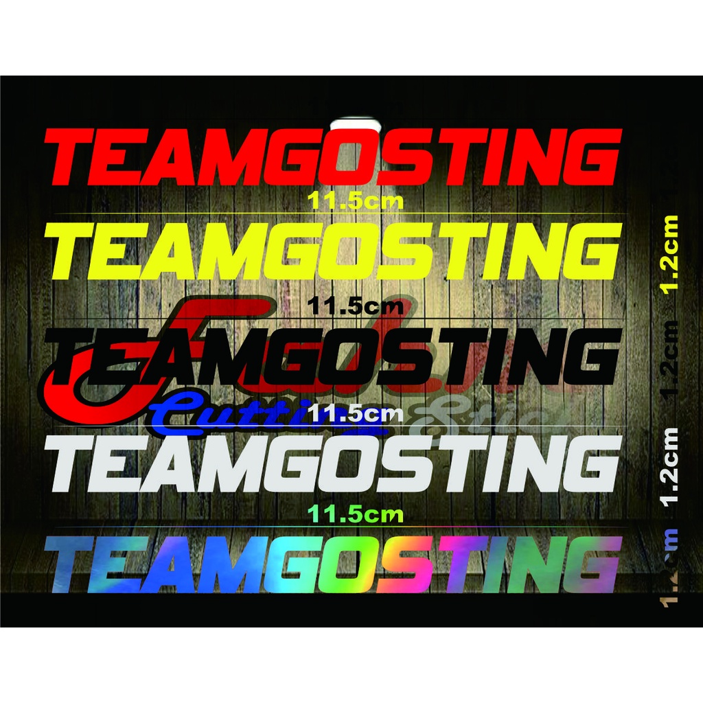 TICKER TEAM GOSTING