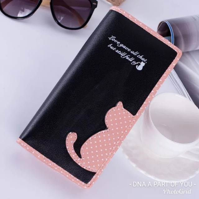 Dompet Wanita Wallet Cat Panjang