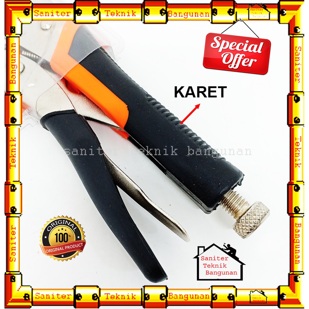 Tang Buaya Heavy Duty 10 INCH Camel