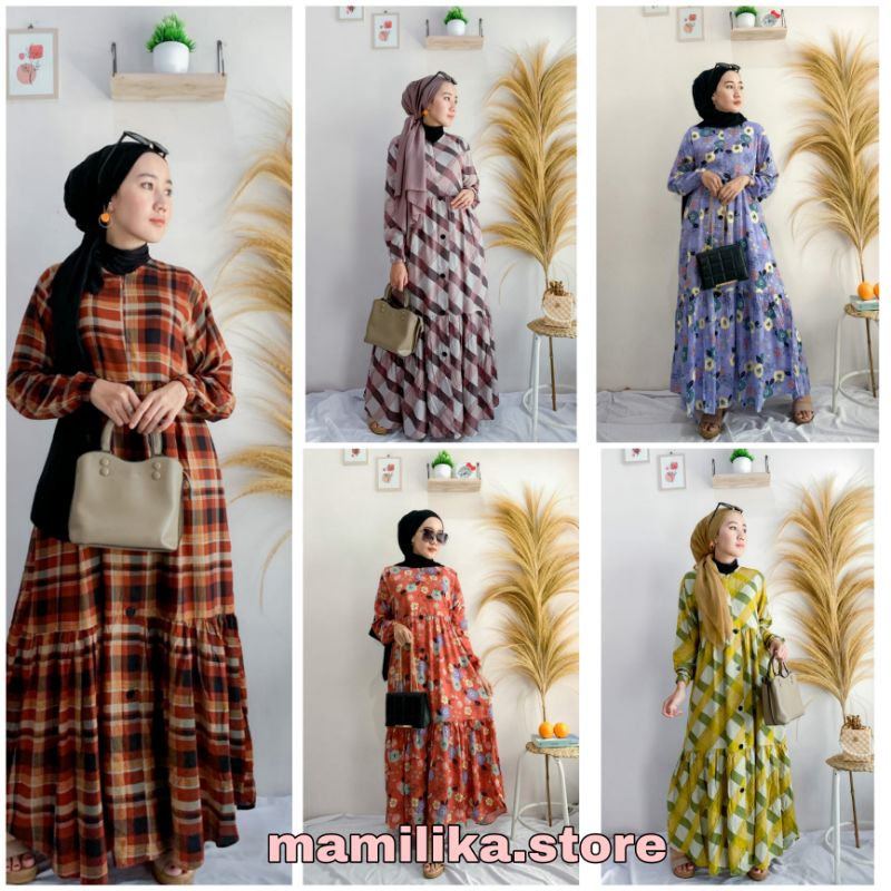 ARSYILA DRESS | HOMEDRESS | GAMIS