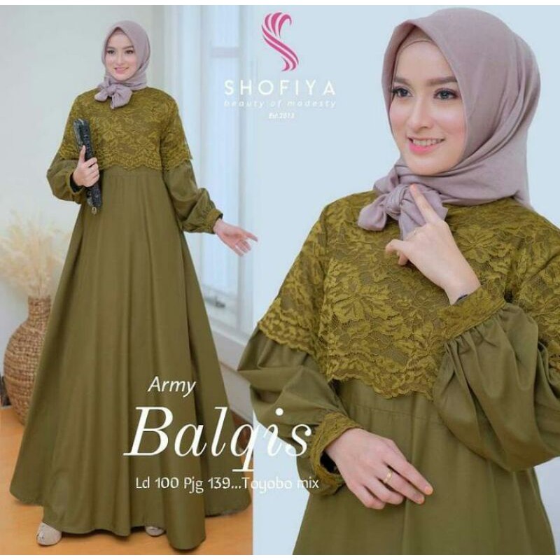 Gamis Syari Wanita Jumbo Big Size Brukat Elegan Pesta Size Komplit M L XL XXL XXXL 4XL 5XL-4