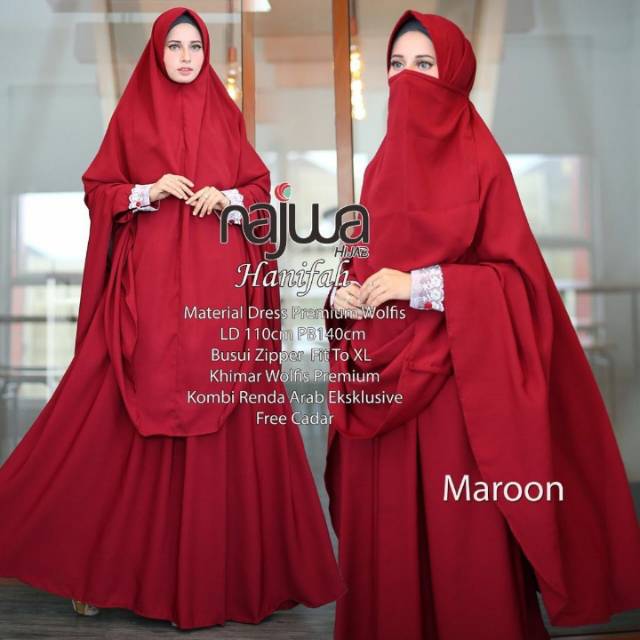 GAMIS HANIFAH by najwa hijab