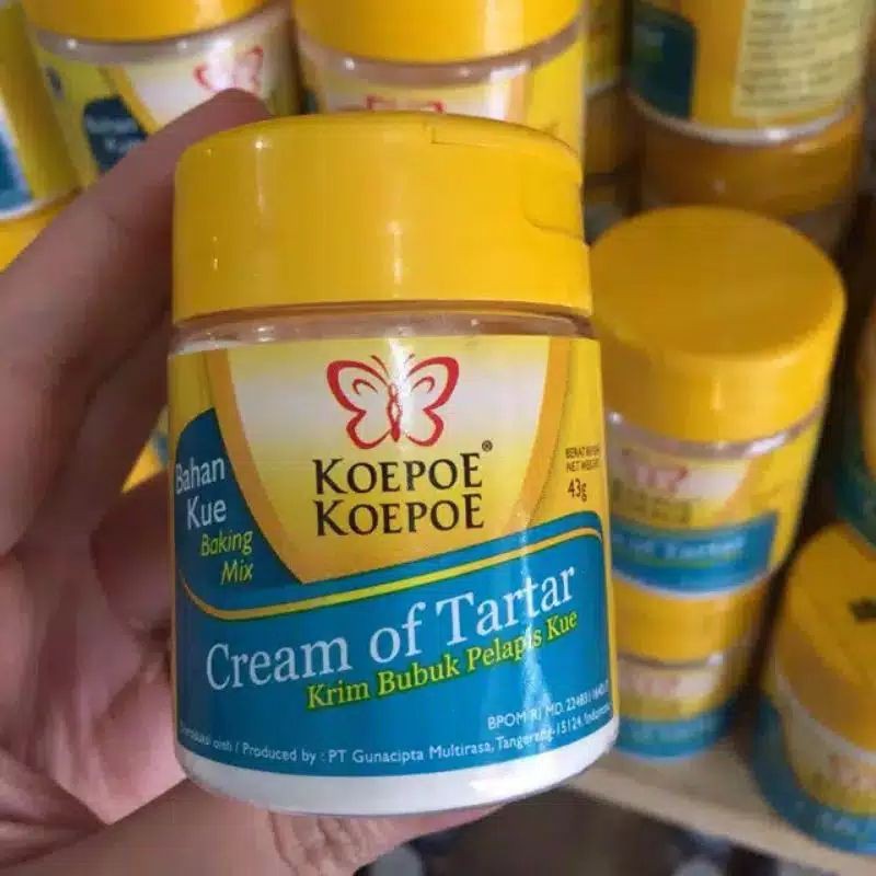 

KOEPOE KOEPOE Cream of tar tar 43 gr - CTT - COT